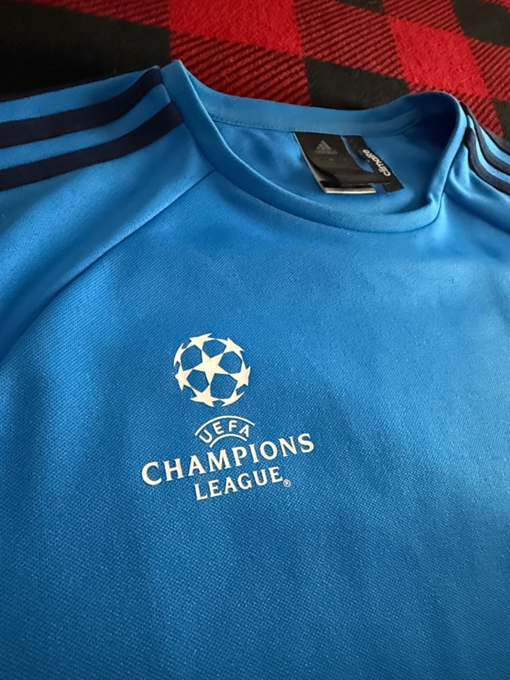 RARE Real Madrid 2015-16 UEFA Champions League Adidas Pre-Match Sweatshirt - Picture 4 of 8